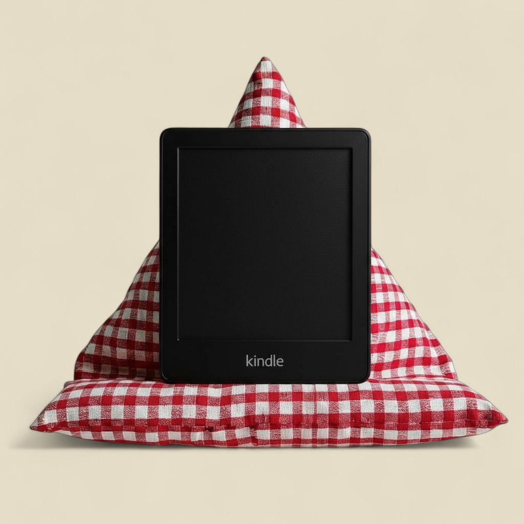 Coussin de liseuse Carreaux