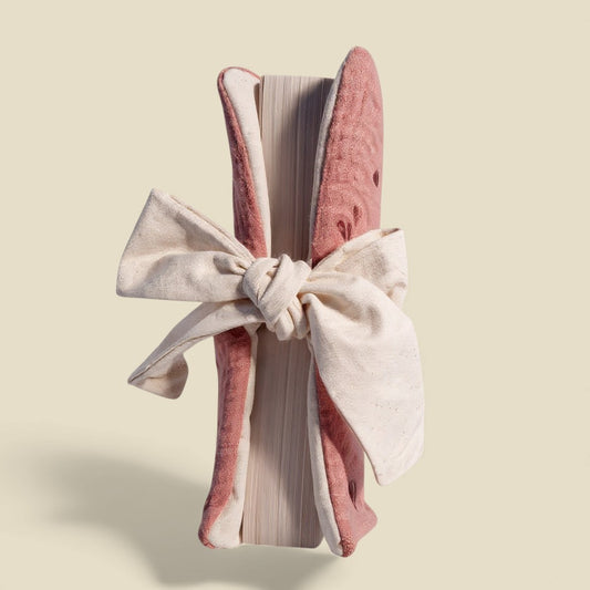 Protège livre Terracotta