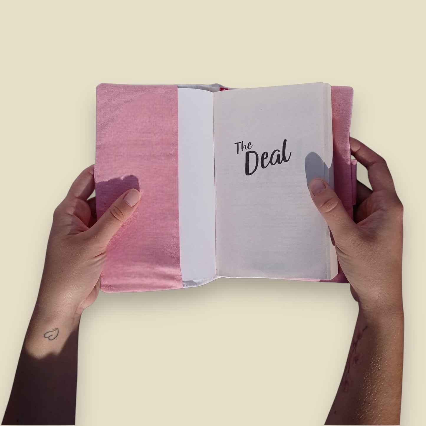 Protège livre Rosée