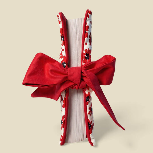 Protège livre Rouge d'été