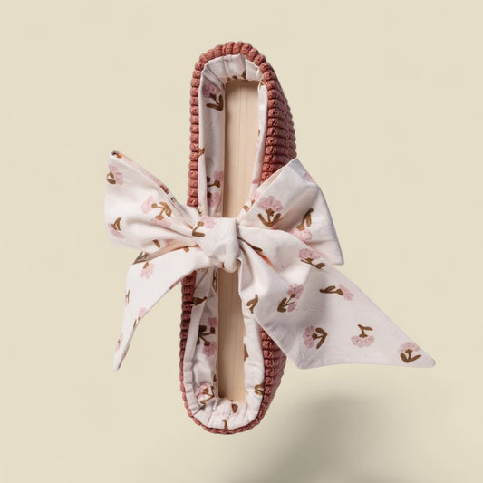 Housse de livre Rose Velours