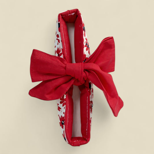 Housse de livre Rouge d'été