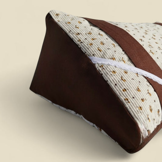Coussin de lecture Chocolat