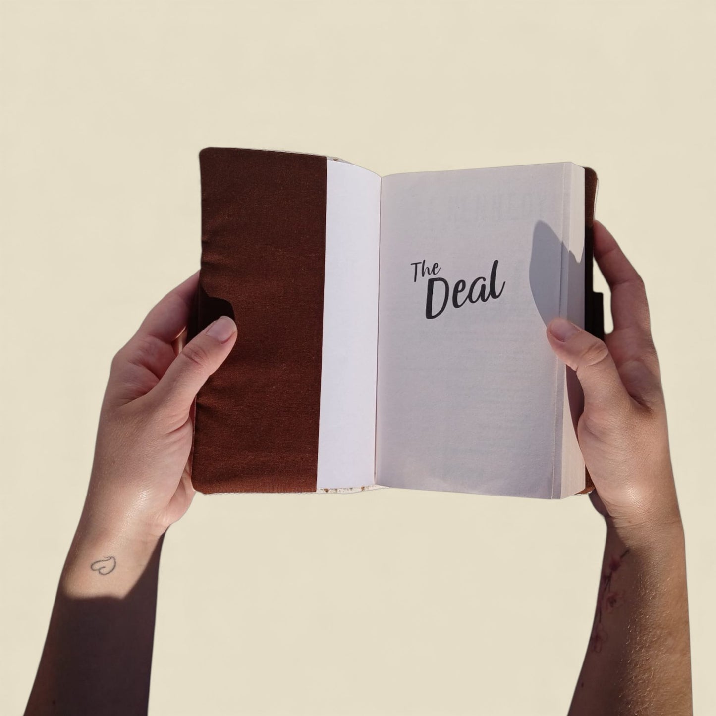 Protège livre Chocolat