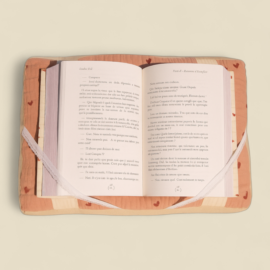Coussin de lecture Terracotta