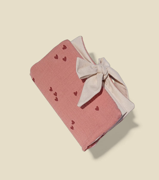 Protège livre Terracotta