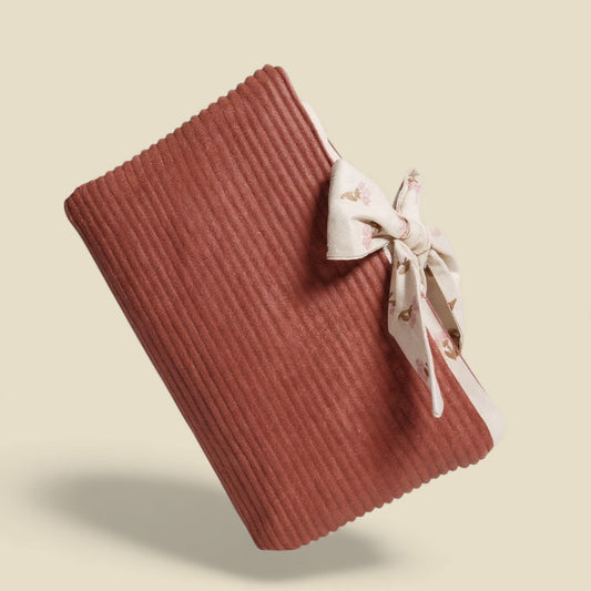 Protège livre Rose Velours