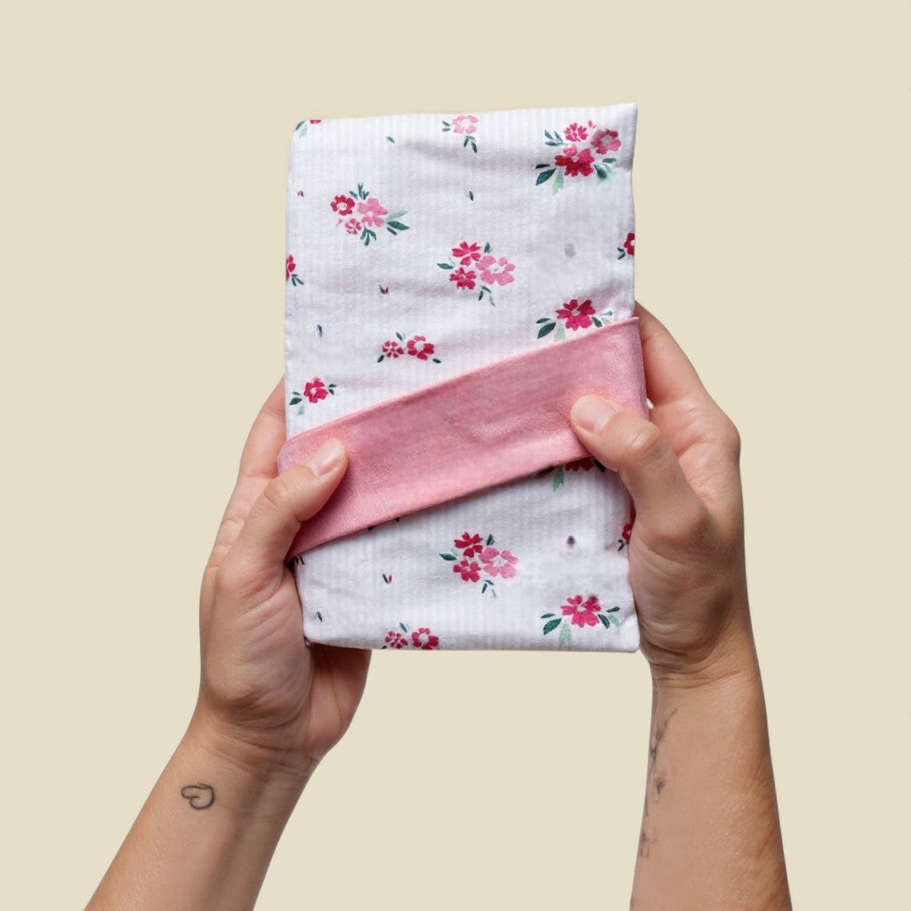 Protège livre Rosée