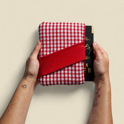 Housse de livre Carreaux