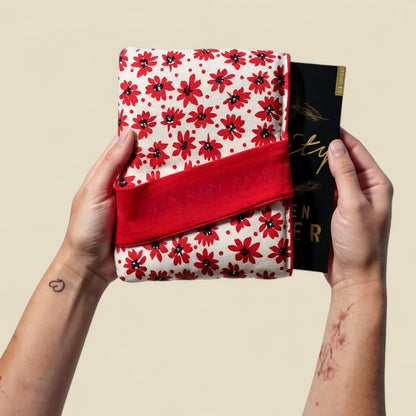 Housse de livre Rouge d'été