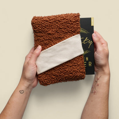 Housse de livre Noisette