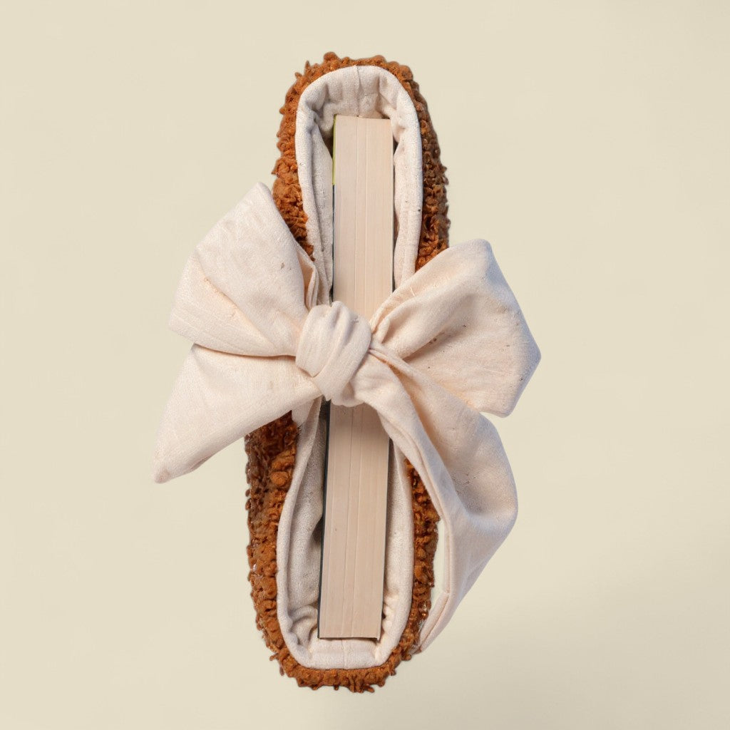 Housse de livre Noisette