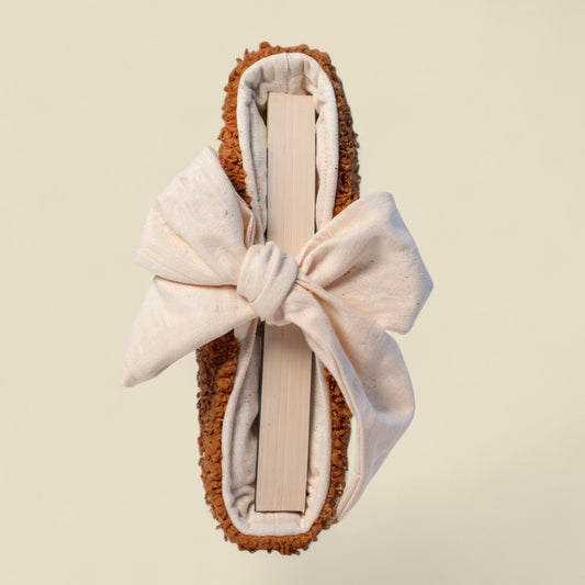 Housse de livre Noisette
