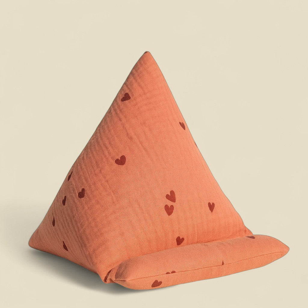 Coussin de liseuse Terracotta