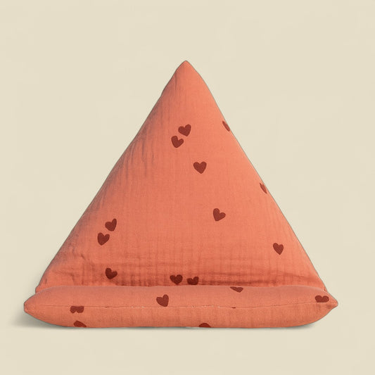 Coussin de liseuse Terracotta