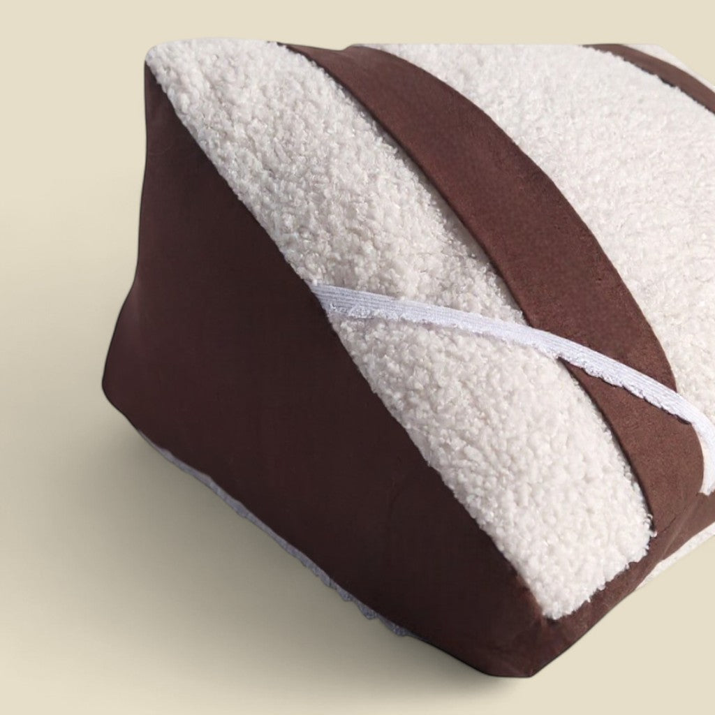 Coussin de lecture Crème