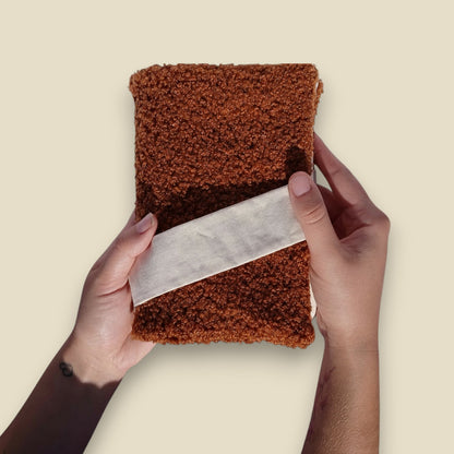 Protège livre Noisette