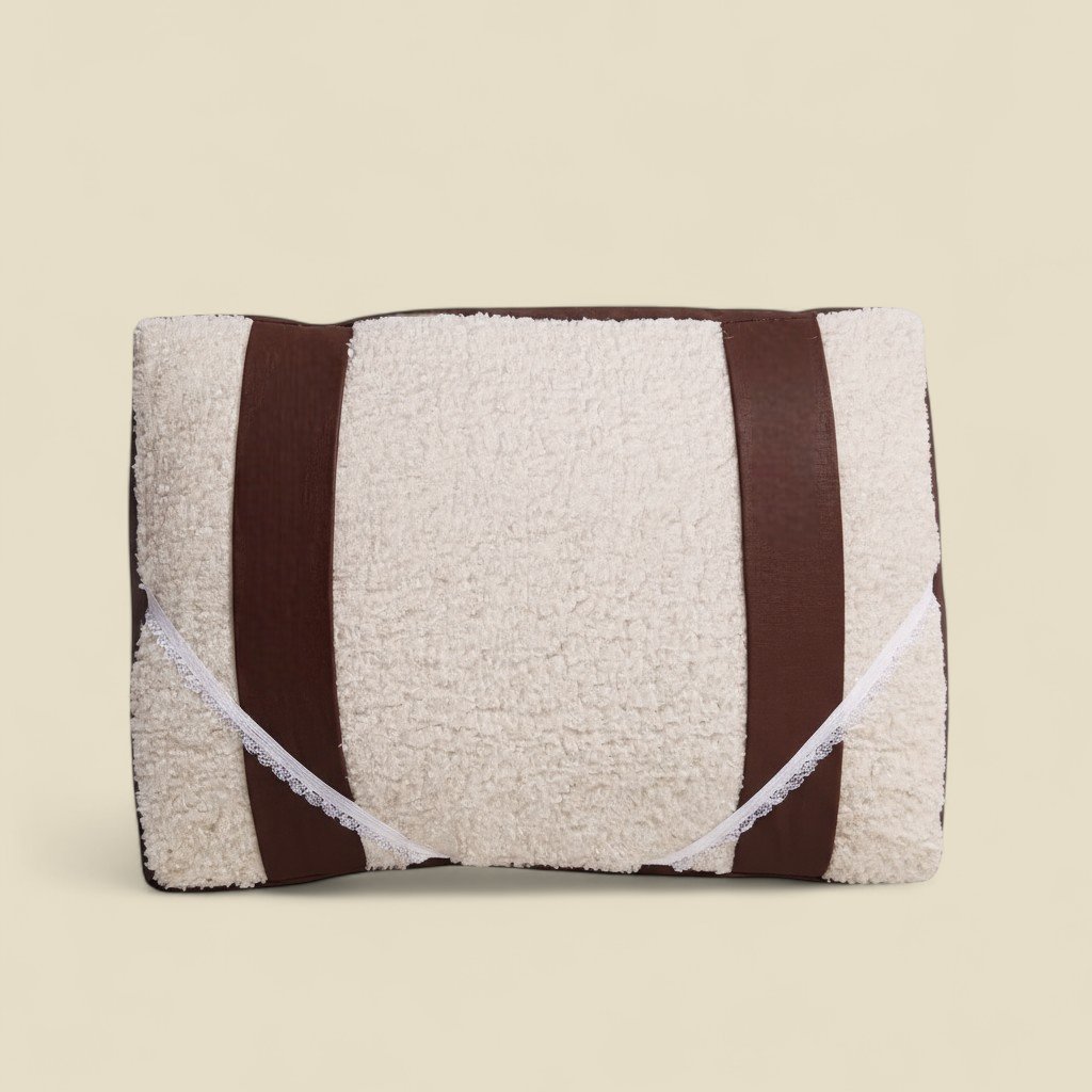 Coussin de lecture Crème