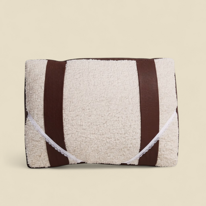 Coussin de lecture Crème