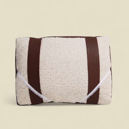 Coussin de lecture Crème